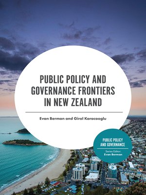 cover image of Public Policy and Governance Frontiers in New Zealand